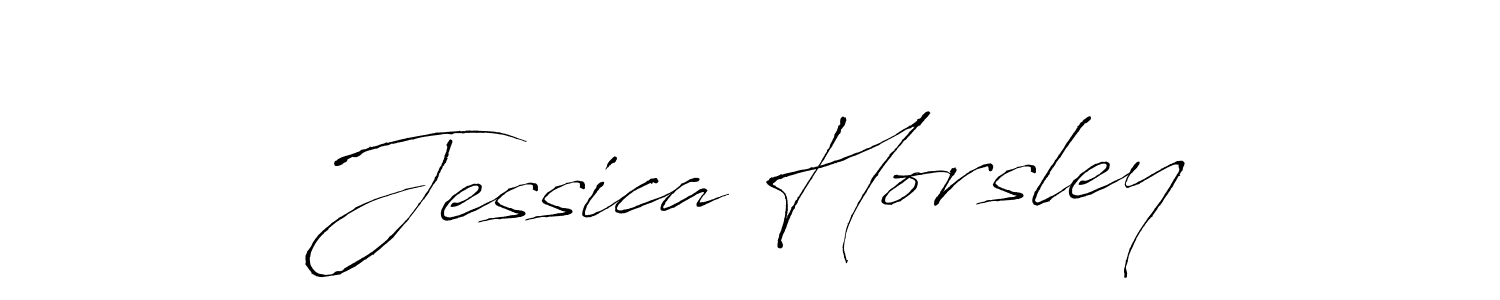 Jessica Horsley stylish signature style. Best Handwritten Sign (Antro_Vectra) for my name. Handwritten Signature Collection Ideas for my name Jessica Horsley. Jessica Horsley signature style 6 images and pictures png