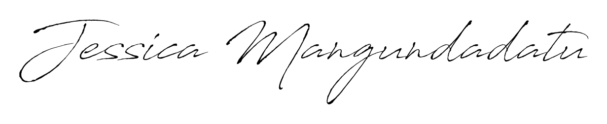 Create a beautiful signature design for name Jessica Mangundadatu. With this signature (Antro_Vectra) fonts, you can make a handwritten signature for free. Jessica Mangundadatu signature style 6 images and pictures png