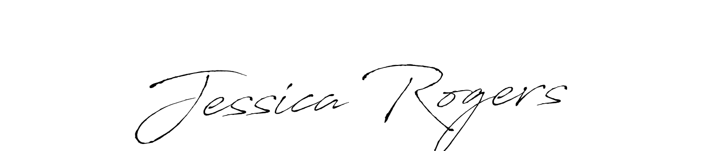 Jessica Rogers stylish signature style. Best Handwritten Sign (Antro_Vectra) for my name. Handwritten Signature Collection Ideas for my name Jessica Rogers. Jessica Rogers signature style 6 images and pictures png