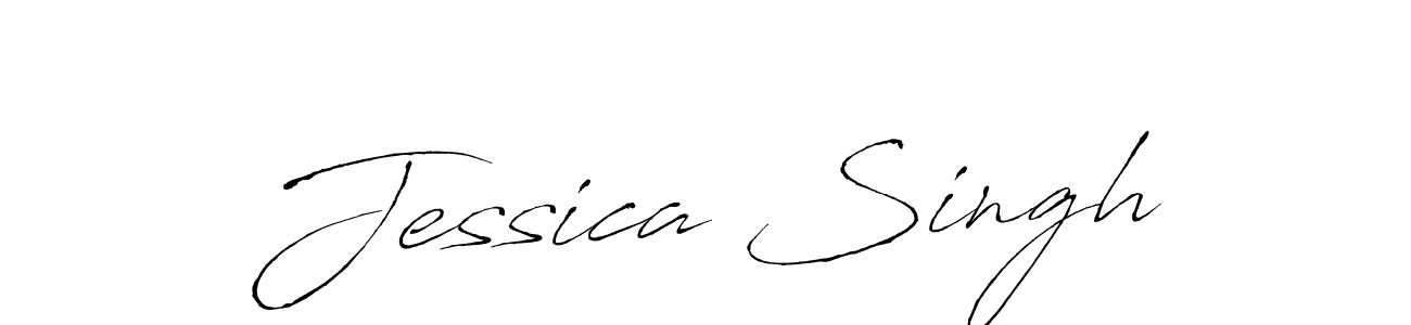 Design your own signature with our free online signature maker. With this signature software, you can create a handwritten (Antro_Vectra) signature for name Jessica Singh. Jessica Singh signature style 6 images and pictures png