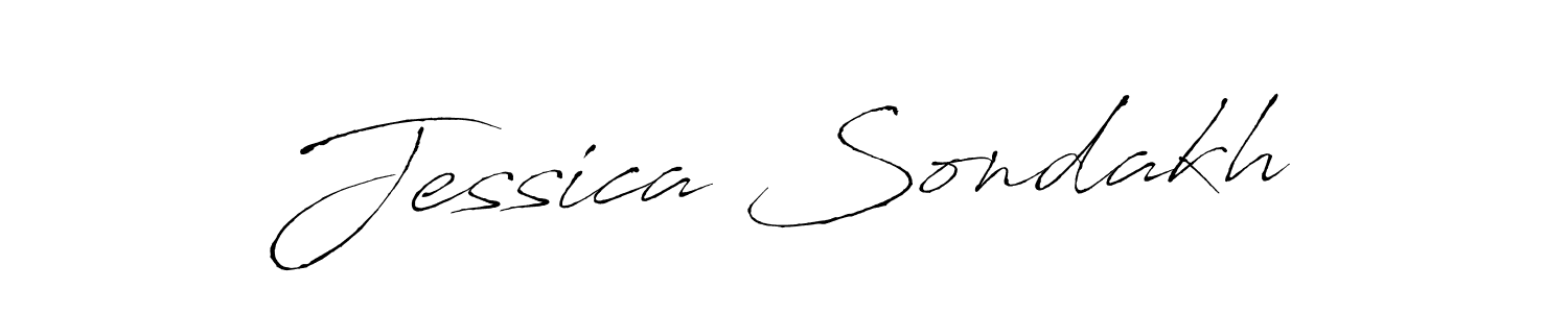 Create a beautiful signature design for name Jessica Sondakh. With this signature (Antro_Vectra) fonts, you can make a handwritten signature for free. Jessica Sondakh signature style 6 images and pictures png