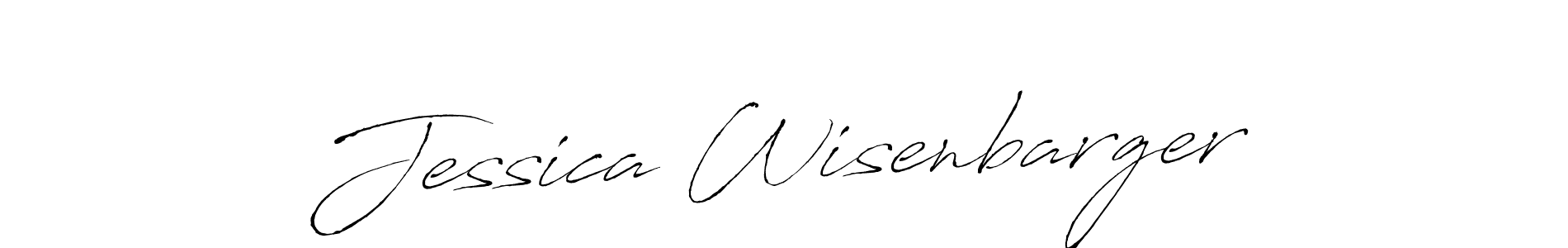 Make a beautiful signature design for name Jessica Wisenbarger. With this signature (Antro_Vectra) style, you can create a handwritten signature for free. Jessica Wisenbarger signature style 6 images and pictures png