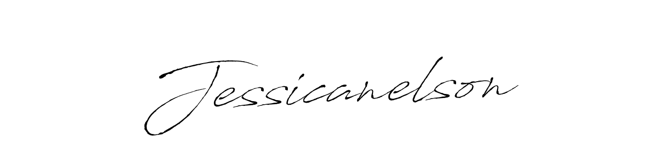 Design your own signature with our free online signature maker. With this signature software, you can create a handwritten (Antro_Vectra) signature for name Jessicanelson. Jessicanelson signature style 6 images and pictures png