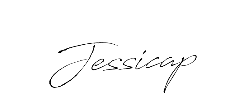 How to make Jessicap signature? Antro_Vectra is a professional autograph style. Create handwritten signature for Jessicap name. Jessicap signature style 6 images and pictures png