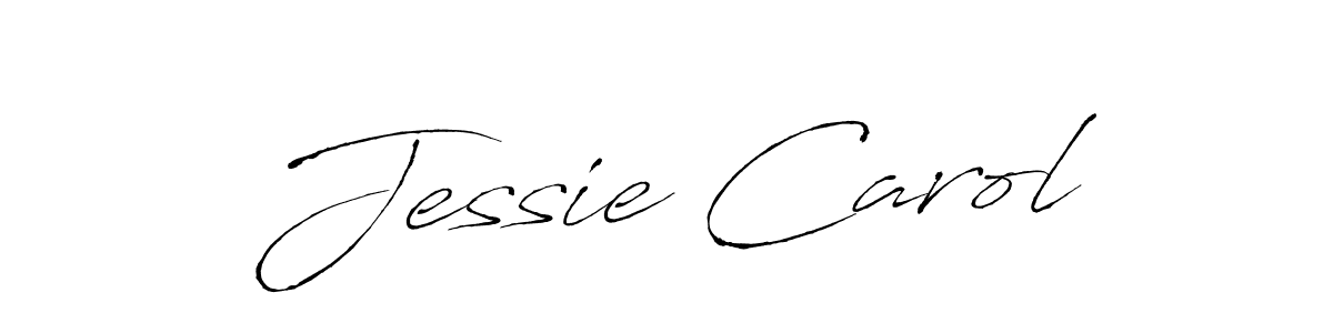 Make a beautiful signature design for name Jessie Carol. Use this online signature maker to create a handwritten signature for free. Jessie Carol signature style 6 images and pictures png