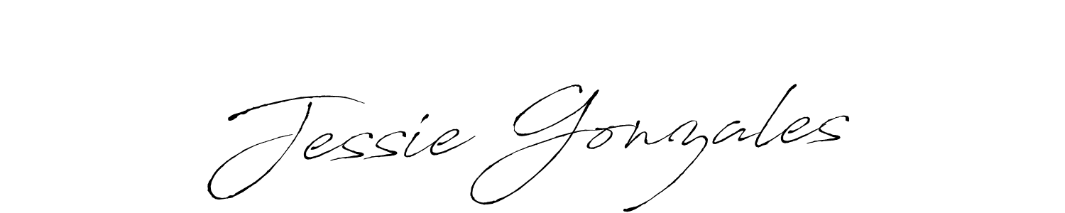 Also we have Jessie Gonzales name is the best signature style. Create professional handwritten signature collection using Antro_Vectra autograph style. Jessie Gonzales signature style 6 images and pictures png