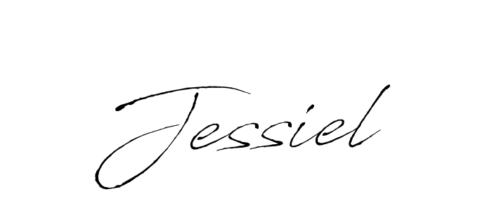 You should practise on your own different ways (Antro_Vectra) to write your name (Jessiel) in signature. don't let someone else do it for you. Jessiel signature style 6 images and pictures png