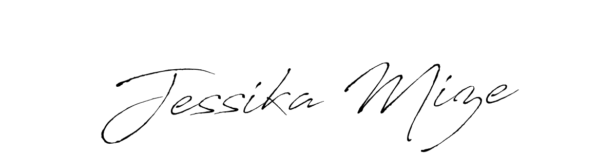 Make a beautiful signature design for name Jessika Mize. Use this online signature maker to create a handwritten signature for free. Jessika Mize signature style 6 images and pictures png