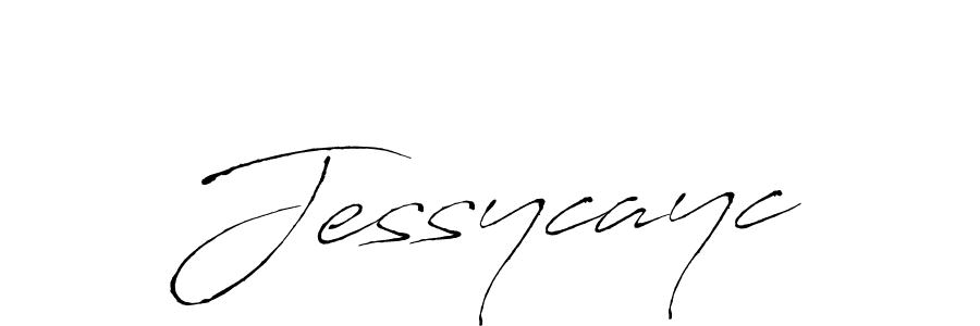 Jessycayc stylish signature style. Best Handwritten Sign (Antro_Vectra) for my name. Handwritten Signature Collection Ideas for my name Jessycayc. Jessycayc signature style 6 images and pictures png