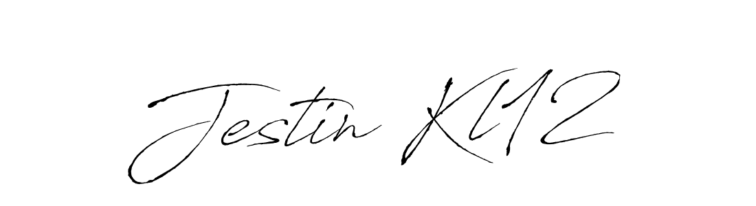 Once you've used our free online signature maker to create your best signature Antro_Vectra style, it's time to enjoy all of the benefits that Jestin Kl12 name signing documents. Jestin Kl12 signature style 6 images and pictures png