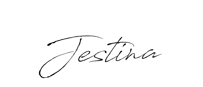 Also we have Jestina name is the best signature style. Create professional handwritten signature collection using Antro_Vectra autograph style. Jestina signature style 6 images and pictures png