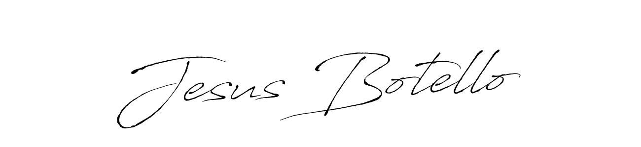 Jesus Botello stylish signature style. Best Handwritten Sign (Antro_Vectra) for my name. Handwritten Signature Collection Ideas for my name Jesus Botello. Jesus Botello signature style 6 images and pictures png