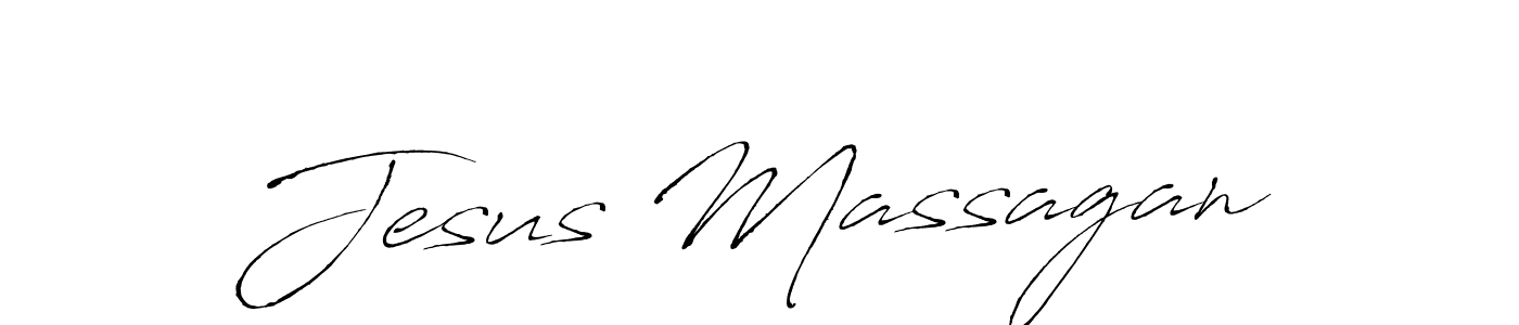 Use a signature maker to create a handwritten signature online. With this signature software, you can design (Antro_Vectra) your own signature for name Jesus Massagan. Jesus Massagan signature style 6 images and pictures png
