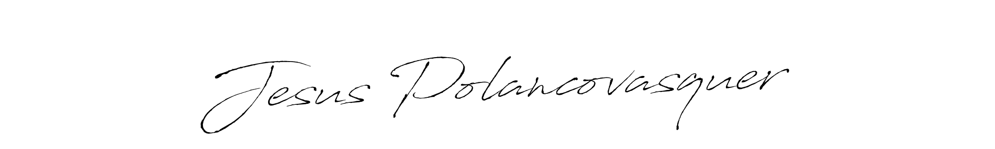 Once you've used our free online signature maker to create your best signature Antro_Vectra style, it's time to enjoy all of the benefits that Jesus Polancovasquer name signing documents. Jesus Polancovasquer signature style 6 images and pictures png