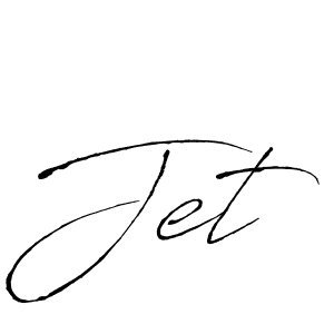 Use a signature maker to create a handwritten signature online. With this signature software, you can design (Antro_Vectra) your own signature for name Jet. Jet signature style 6 images and pictures png