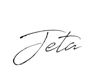 You should practise on your own different ways (Antro_Vectra) to write your name (Jeta) in signature. don't let someone else do it for you. Jeta signature style 6 images and pictures png