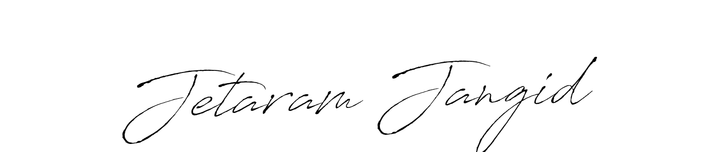 if you are searching for the best signature style for your name Jetaram Jangid. so please give up your signature search. here we have designed multiple signature styles  using Antro_Vectra. Jetaram Jangid signature style 6 images and pictures png