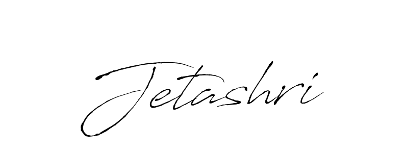 Use a signature maker to create a handwritten signature online. With this signature software, you can design (Antro_Vectra) your own signature for name Jetashri. Jetashri signature style 6 images and pictures png