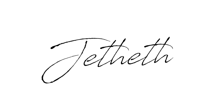 Jetheth stylish signature style. Best Handwritten Sign (Antro_Vectra) for my name. Handwritten Signature Collection Ideas for my name Jetheth. Jetheth signature style 6 images and pictures png