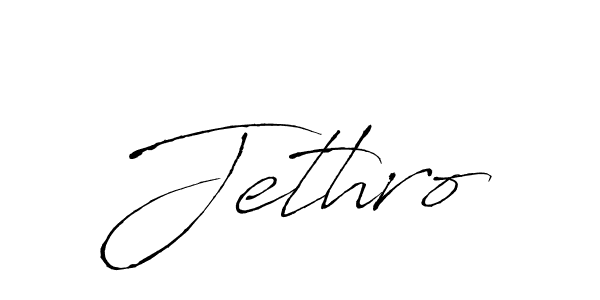 Jethro stylish signature style. Best Handwritten Sign (Antro_Vectra) for my name. Handwritten Signature Collection Ideas for my name Jethro. Jethro signature style 6 images and pictures png