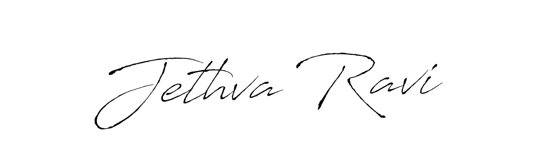 Use a signature maker to create a handwritten signature online. With this signature software, you can design (Antro_Vectra) your own signature for name Jethva Ravi. Jethva Ravi signature style 6 images and pictures png