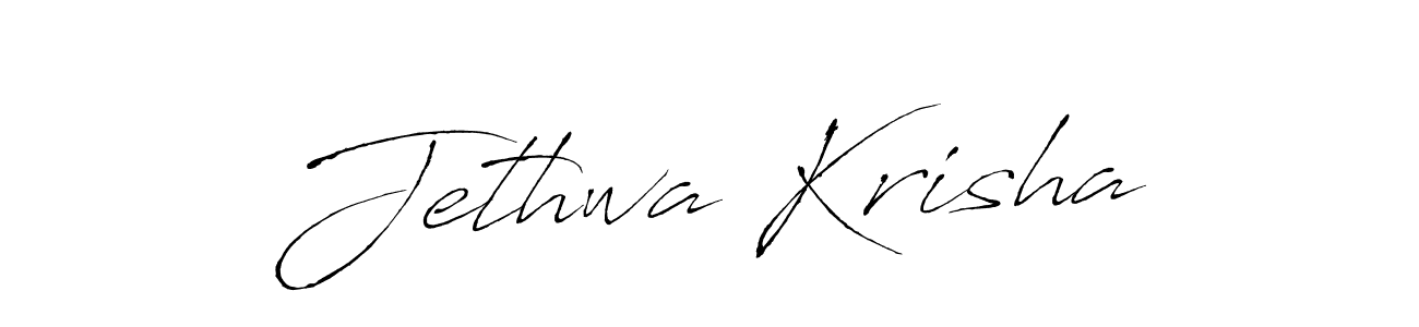 Once you've used our free online signature maker to create your best signature Antro_Vectra style, it's time to enjoy all of the benefits that Jethwa Krisha name signing documents. Jethwa Krisha signature style 6 images and pictures png