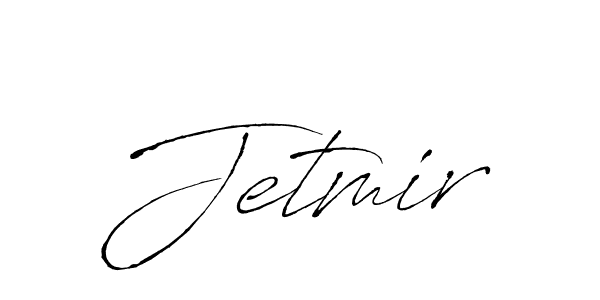 How to make Jetmir signature? Antro_Vectra is a professional autograph style. Create handwritten signature for Jetmir name. Jetmir signature style 6 images and pictures png