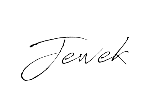 Use a signature maker to create a handwritten signature online. With this signature software, you can design (Antro_Vectra) your own signature for name Jewek. Jewek signature style 6 images and pictures png