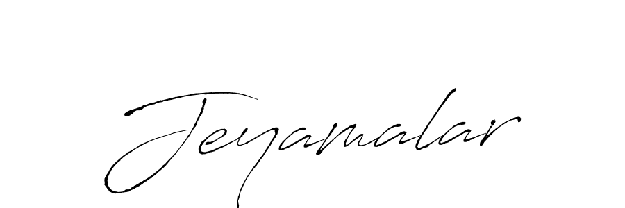 Create a beautiful signature design for name Jeyamalar. With this signature (Antro_Vectra) fonts, you can make a handwritten signature for free. Jeyamalar signature style 6 images and pictures png