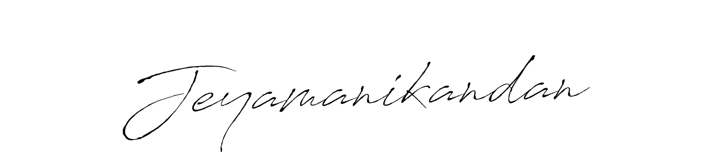 Create a beautiful signature design for name Jeyamanikandan. With this signature (Antro_Vectra) fonts, you can make a handwritten signature for free. Jeyamanikandan signature style 6 images and pictures png