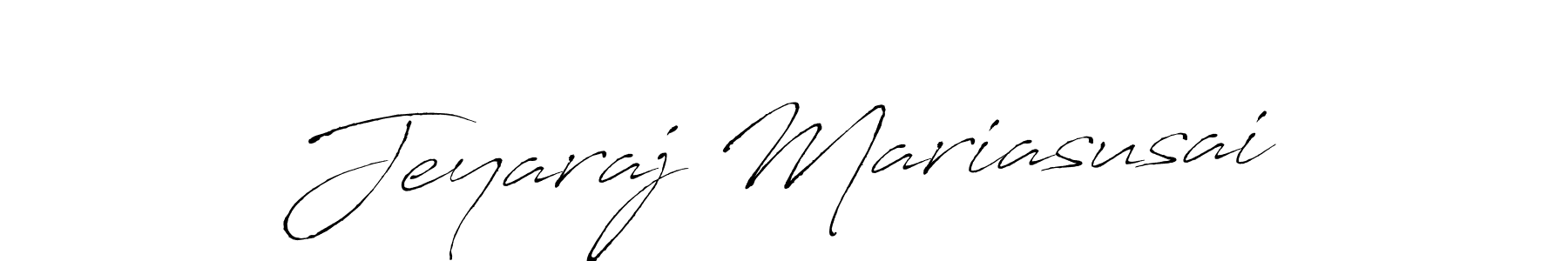 Also we have Jeyaraj Mariasusai name is the best signature style. Create professional handwritten signature collection using Antro_Vectra autograph style. Jeyaraj Mariasusai signature style 6 images and pictures png