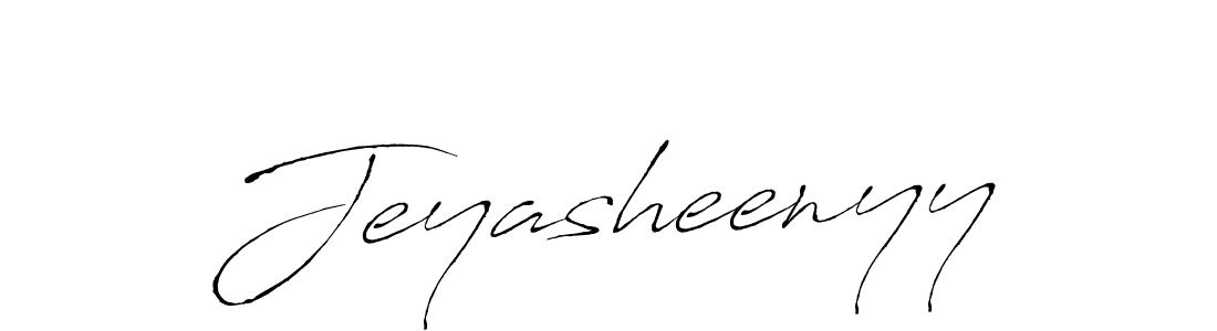 Design your own signature with our free online signature maker. With this signature software, you can create a handwritten (Antro_Vectra) signature for name Jeyasheenyy. Jeyasheenyy signature style 6 images and pictures png