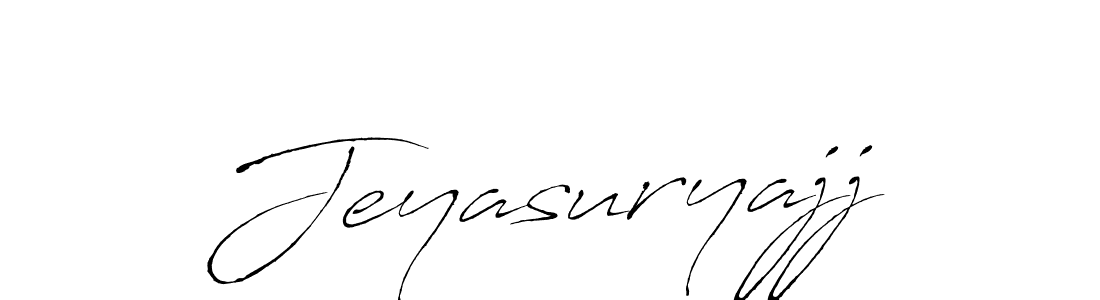 Design your own signature with our free online signature maker. With this signature software, you can create a handwritten (Antro_Vectra) signature for name Jeyasuryajj. Jeyasuryajj signature style 6 images and pictures png