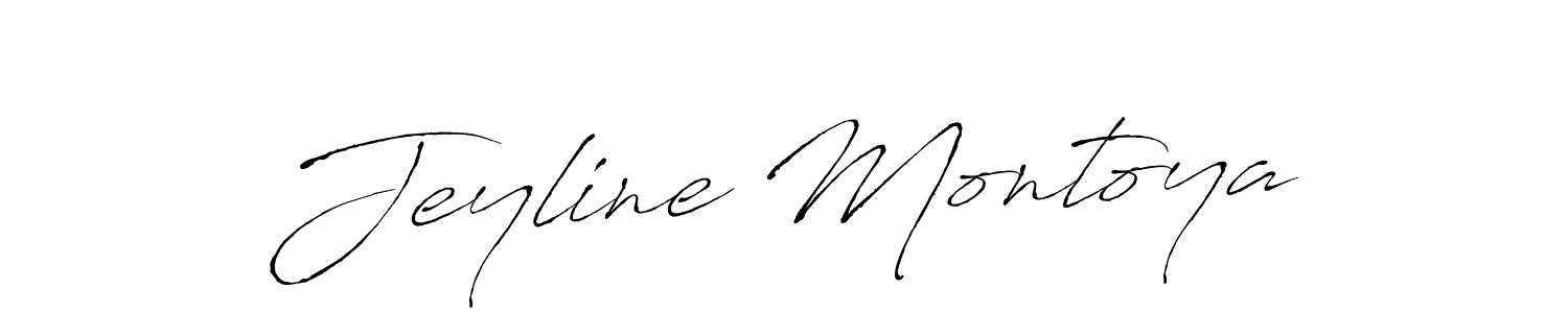 Jeyline Montoya stylish signature style. Best Handwritten Sign (Antro_Vectra) for my name. Handwritten Signature Collection Ideas for my name Jeyline Montoya. Jeyline Montoya signature style 6 images and pictures png