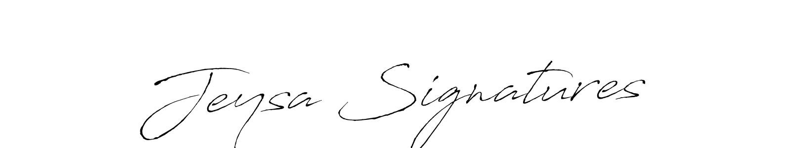 How to make Jeysa Signatures signature? Antro_Vectra is a professional autograph style. Create handwritten signature for Jeysa Signatures name. Jeysa Signatures signature style 6 images and pictures png