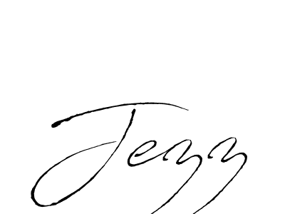 Antro_Vectra is a professional signature style that is perfect for those who want to add a touch of class to their signature. It is also a great choice for those who want to make their signature more unique. Get Jezz name to fancy signature for free. Jezz signature style 6 images and pictures png