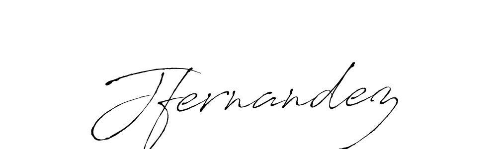 Make a beautiful signature design for name Jfernandez. With this signature (Antro_Vectra) style, you can create a handwritten signature for free. Jfernandez signature style 6 images and pictures png