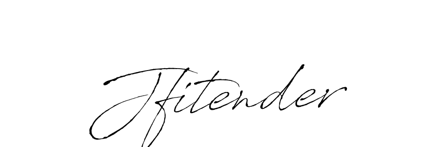 How to Draw Jfitender signature style? Antro_Vectra is a latest design signature styles for name Jfitender. Jfitender signature style 6 images and pictures png