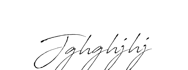 Make a beautiful signature design for name Jghghjhj. With this signature (Antro_Vectra) style, you can create a handwritten signature for free. Jghghjhj signature style 6 images and pictures png