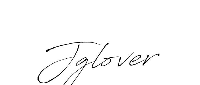 Jglover stylish signature style. Best Handwritten Sign (Antro_Vectra) for my name. Handwritten Signature Collection Ideas for my name Jglover. Jglover signature style 6 images and pictures png