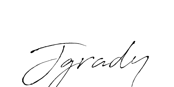 The best way (Antro_Vectra) to make a short signature is to pick only two or three words in your name. The name Jgrady include a total of six letters. For converting this name. Jgrady signature style 6 images and pictures png