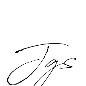 Design your own signature with our free online signature maker. With this signature software, you can create a handwritten (Antro_Vectra) signature for name Jgs. Jgs signature style 6 images and pictures png