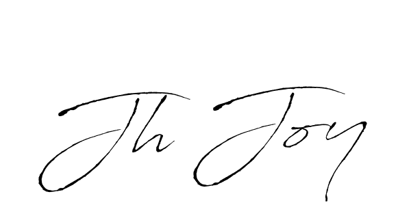 Design your own signature with our free online signature maker. With this signature software, you can create a handwritten (Antro_Vectra) signature for name Jh Joy. Jh Joy signature style 6 images and pictures png