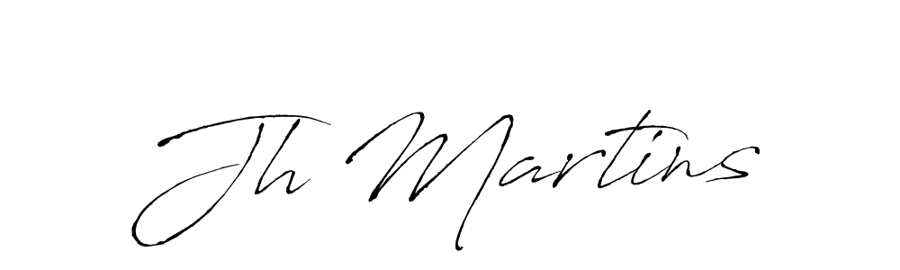 Jh Martins stylish signature style. Best Handwritten Sign (Antro_Vectra) for my name. Handwritten Signature Collection Ideas for my name Jh Martins. Jh Martins signature style 6 images and pictures png