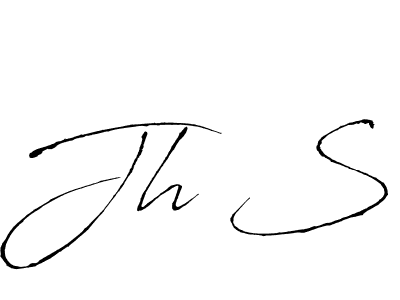 Once you've used our free online signature maker to create your best signature Antro_Vectra style, it's time to enjoy all of the benefits that Jh S name signing documents. Jh S signature style 6 images and pictures png