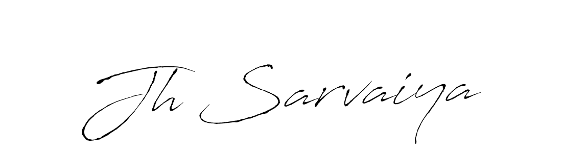 if you are searching for the best signature style for your name Jh Sarvaiya. so please give up your signature search. here we have designed multiple signature styles  using Antro_Vectra. Jh Sarvaiya signature style 6 images and pictures png