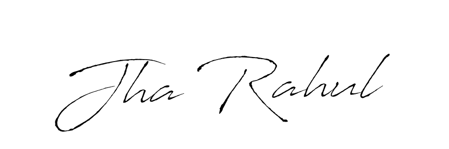 Once you've used our free online signature maker to create your best signature Antro_Vectra style, it's time to enjoy all of the benefits that Jha Rahul name signing documents. Jha Rahul signature style 6 images and pictures png