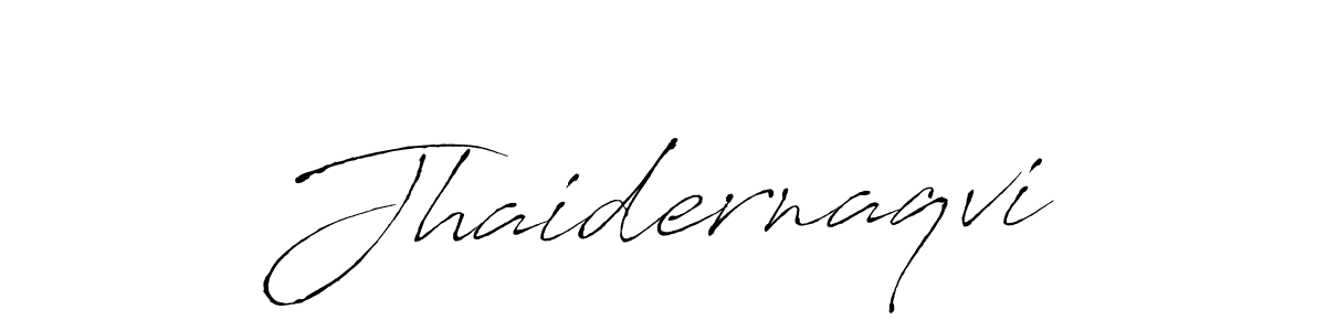 Jhaidernaqvi stylish signature style. Best Handwritten Sign (Antro_Vectra) for my name. Handwritten Signature Collection Ideas for my name Jhaidernaqvi. Jhaidernaqvi signature style 6 images and pictures png