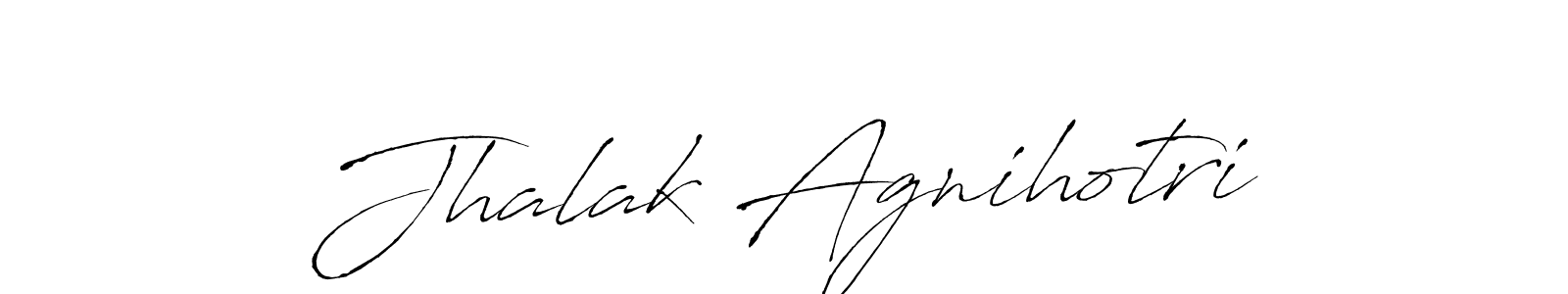 Make a beautiful signature design for name Jhalak Agnihotri. Use this online signature maker to create a handwritten signature for free. Jhalak Agnihotri signature style 6 images and pictures png