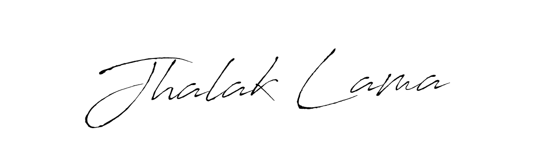You should practise on your own different ways (Antro_Vectra) to write your name (Jhalak Lama) in signature. don't let someone else do it for you. Jhalak Lama signature style 6 images and pictures png
